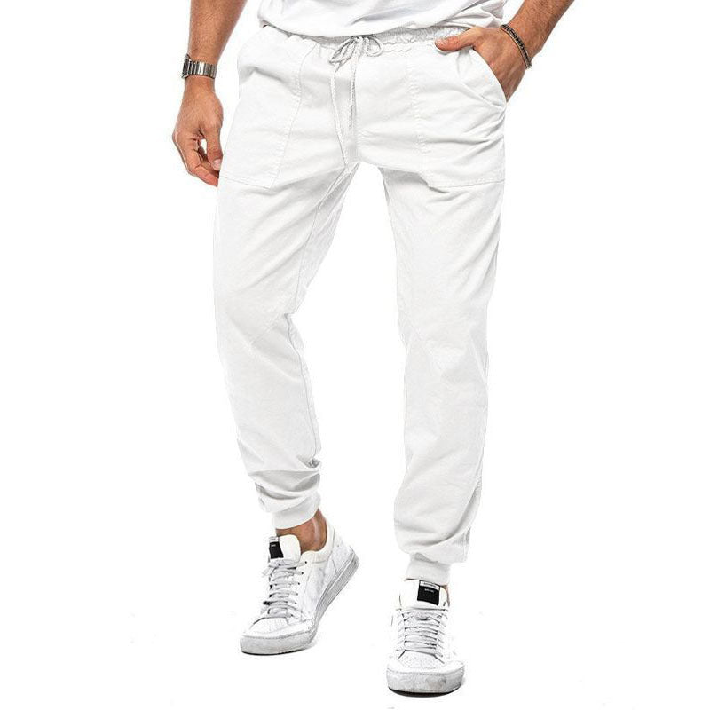 Spring And Autumn Men's Casual Pants Loose Tappered Trousers Leisure Sports Outdoor Overalls